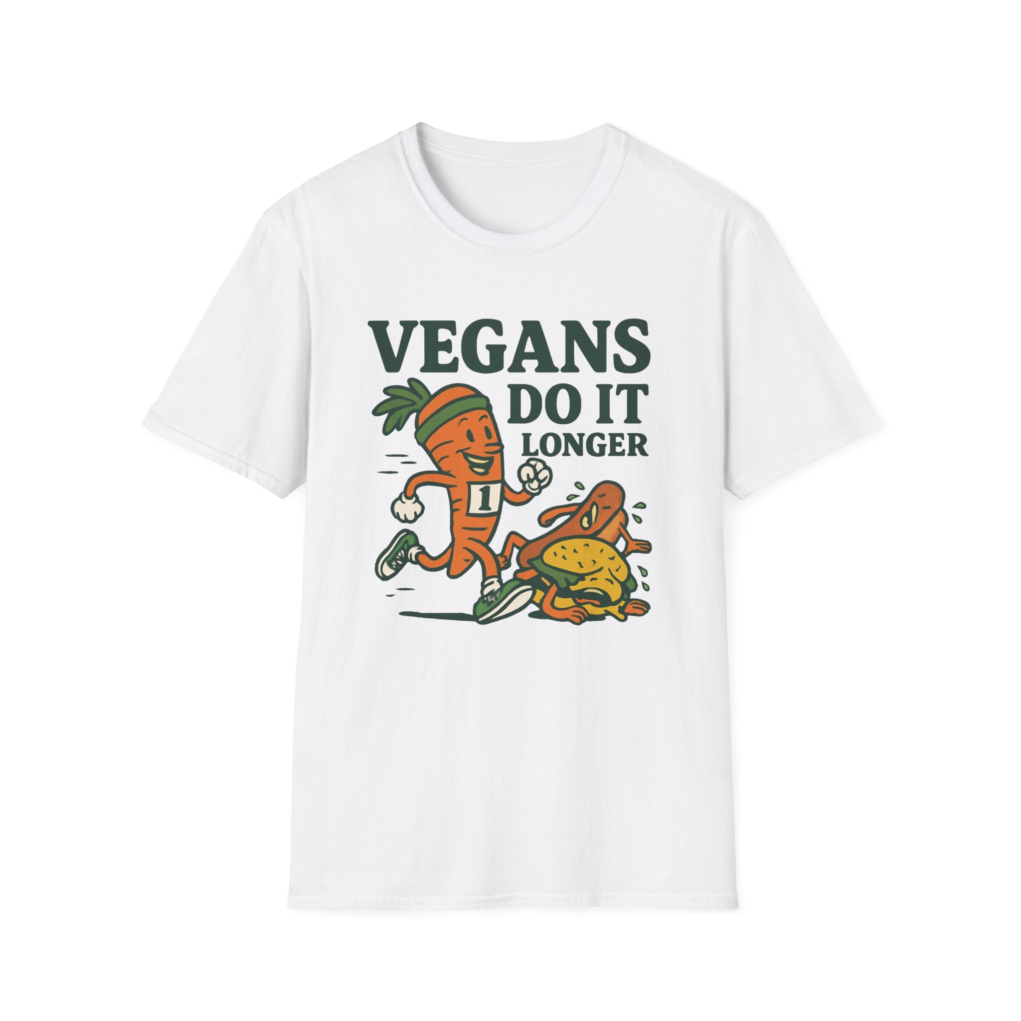 Vegans Do It Longer T-Shirt