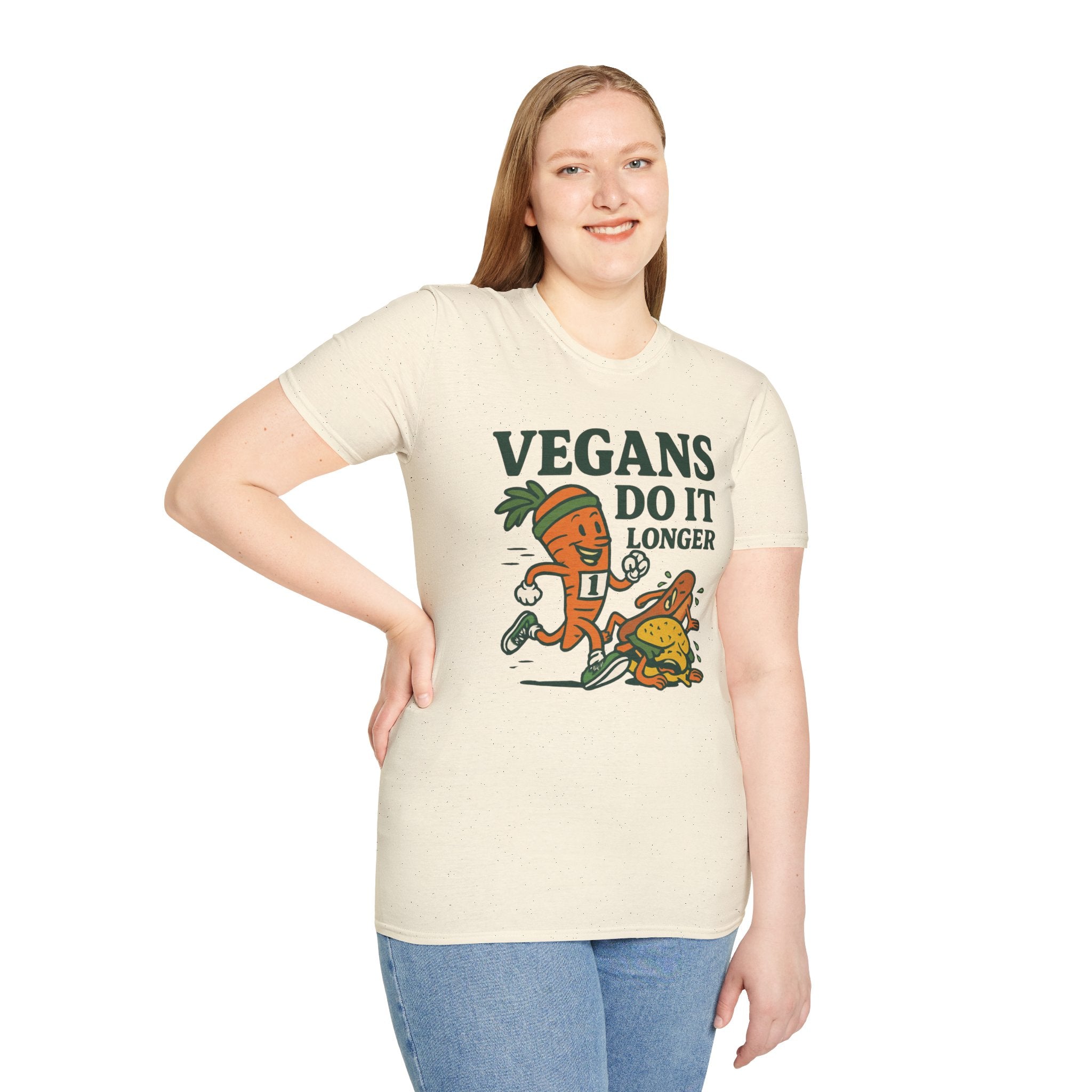 Vegans Do It Longer T-Shirt