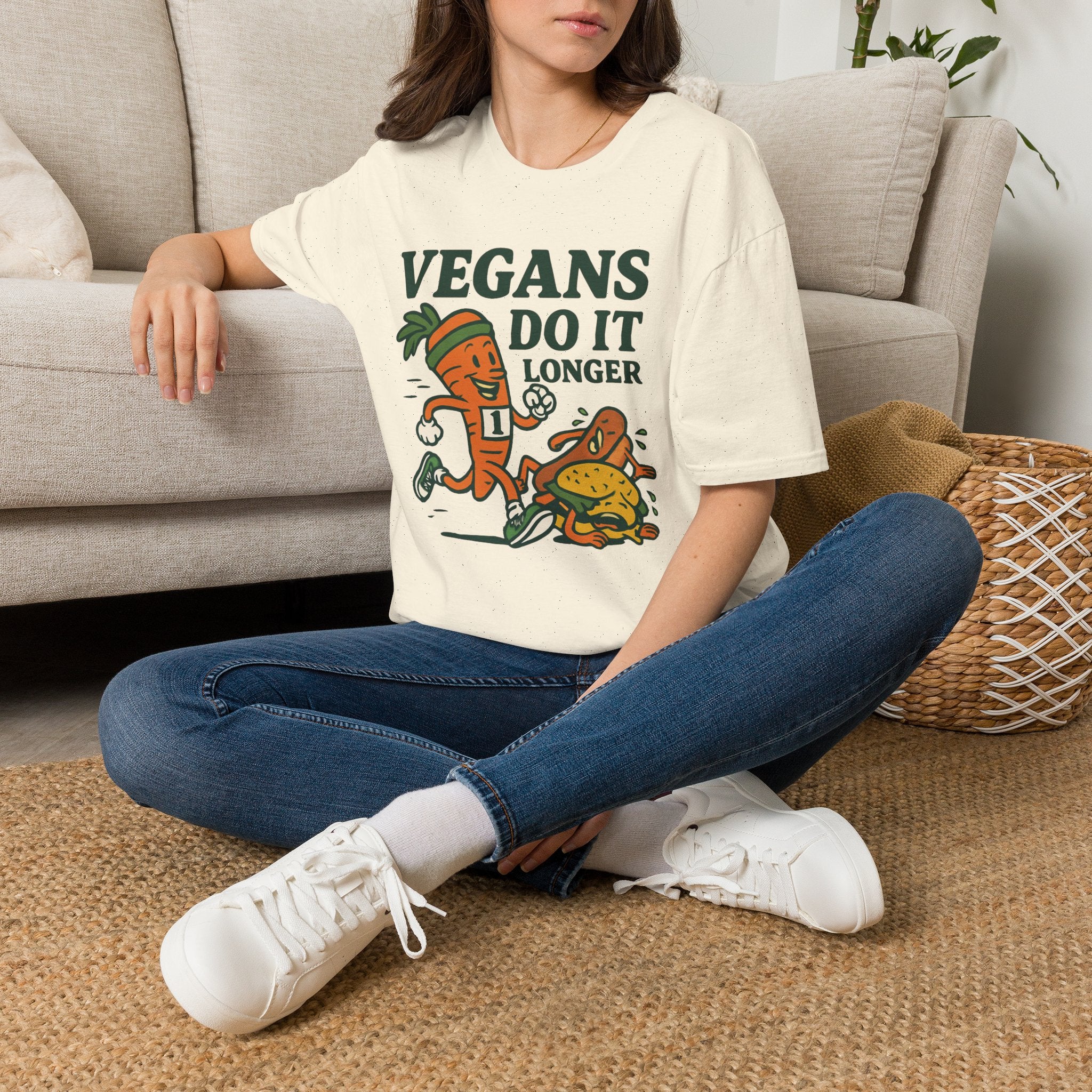 Vegans Do It Longer T-Shirt