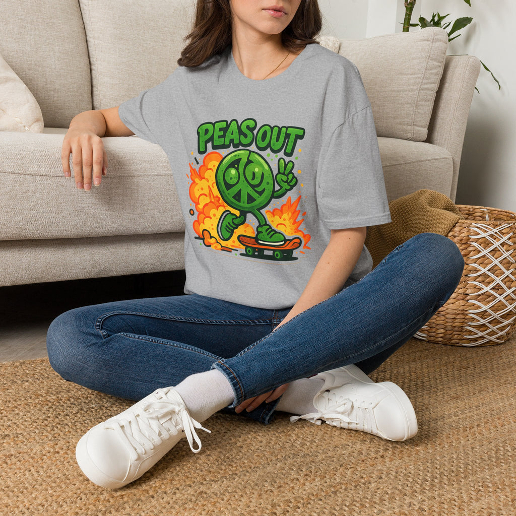 Peas Out Skateboard T-Shirt