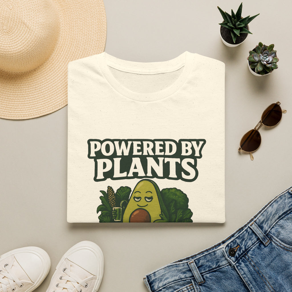 Powered by Plants and Pettyness T-Shirt