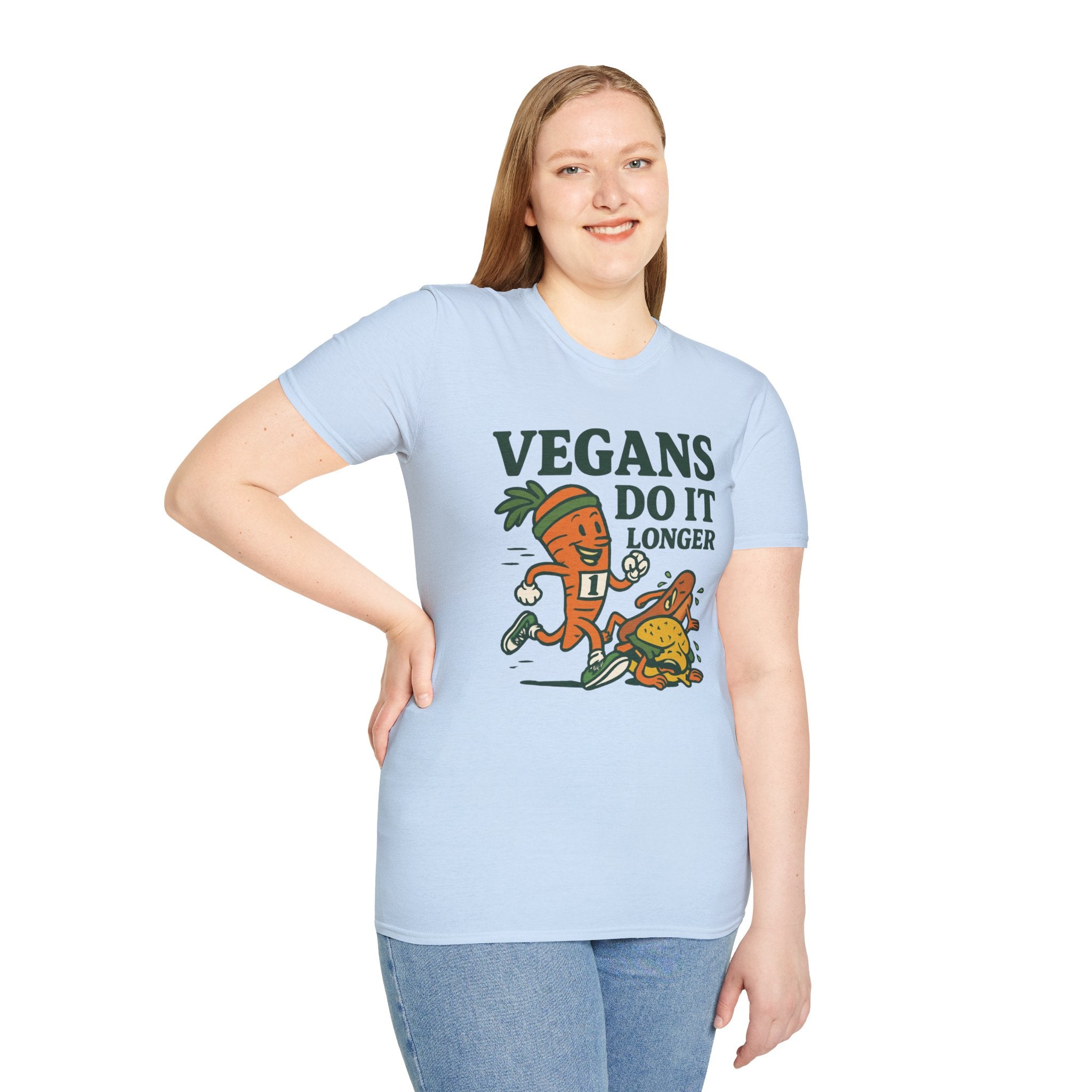 Vegans Do It Longer T-Shirt
