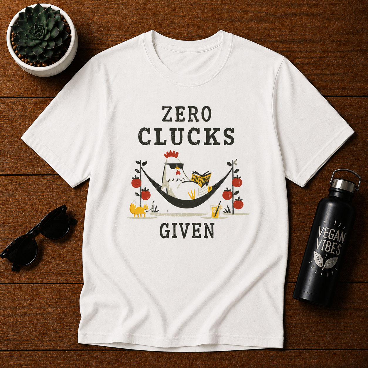 Zero Clucks Given T-Shirt