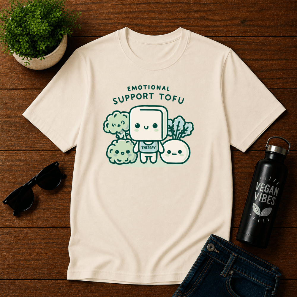 Emotional Support Tofu T-Shirt