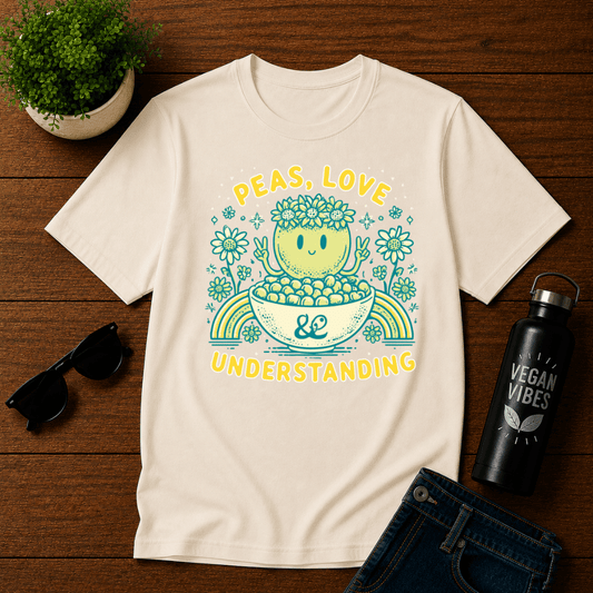 Pea, Love and Understanding T-Shirt