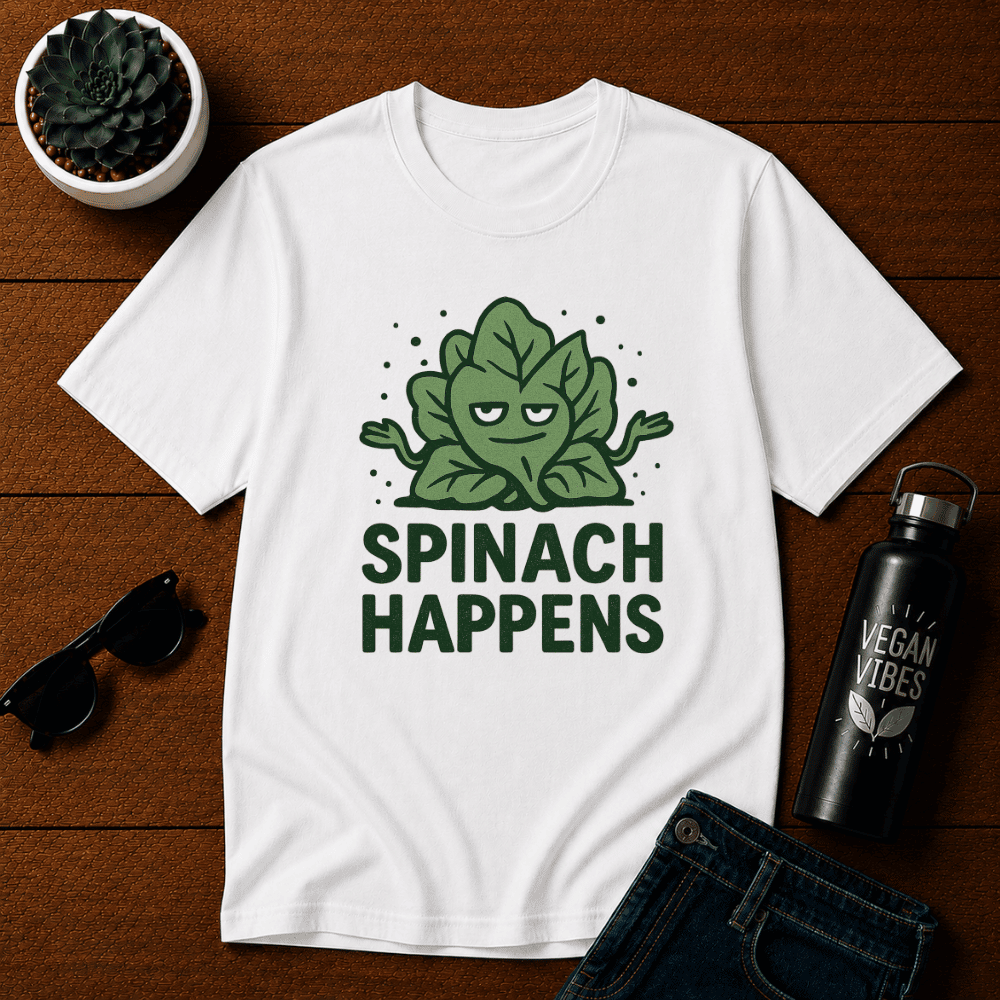 Spinach Happens T-Shirt