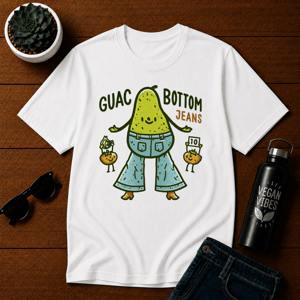 Guac Bottom Jeans T-Shirt