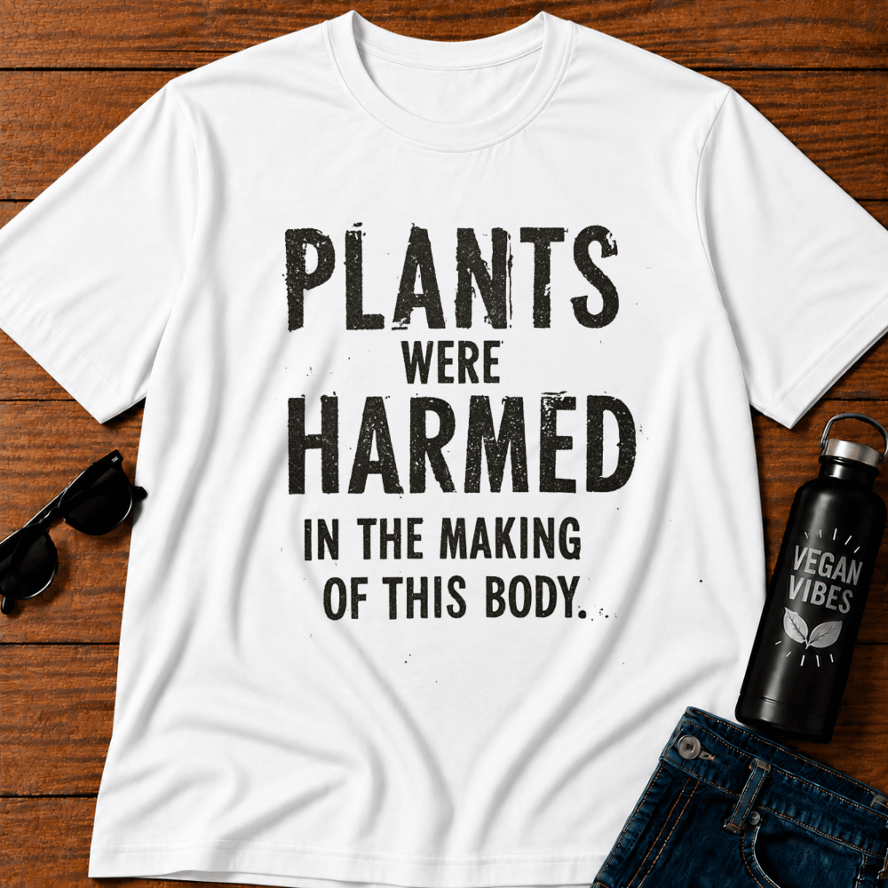 Plants Were Harmed In The Making Of This Body T-Shirt