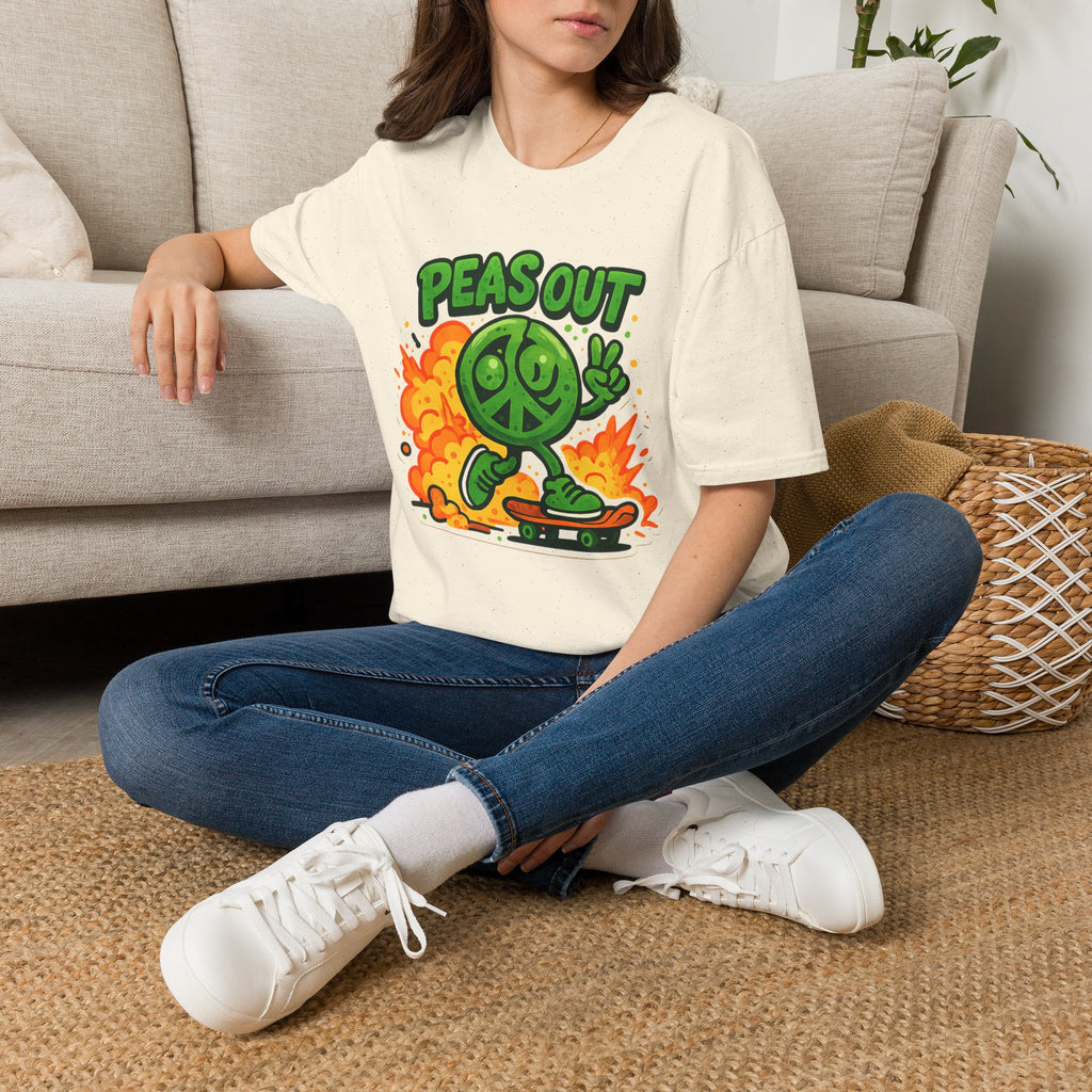 Peas Out Skateboard T-Shirt