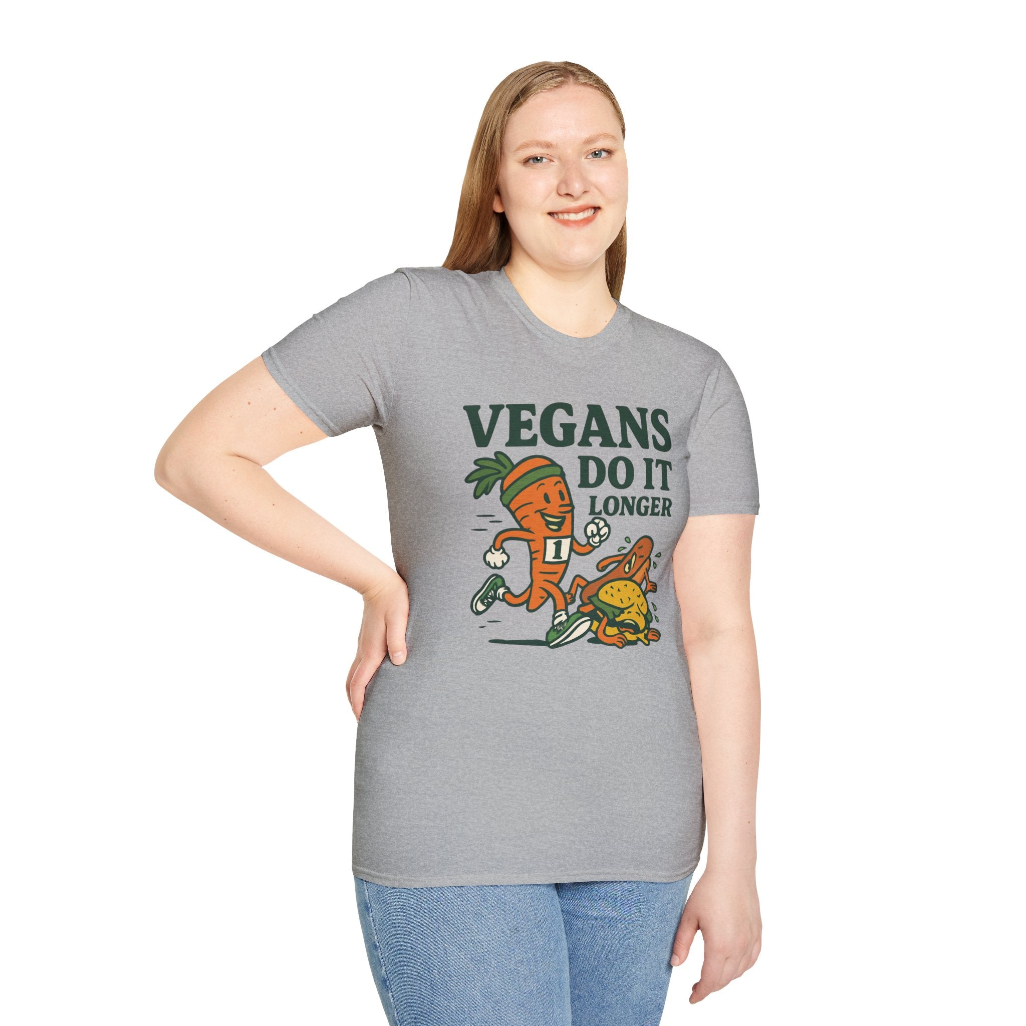 Vegans Do It Longer T-Shirt