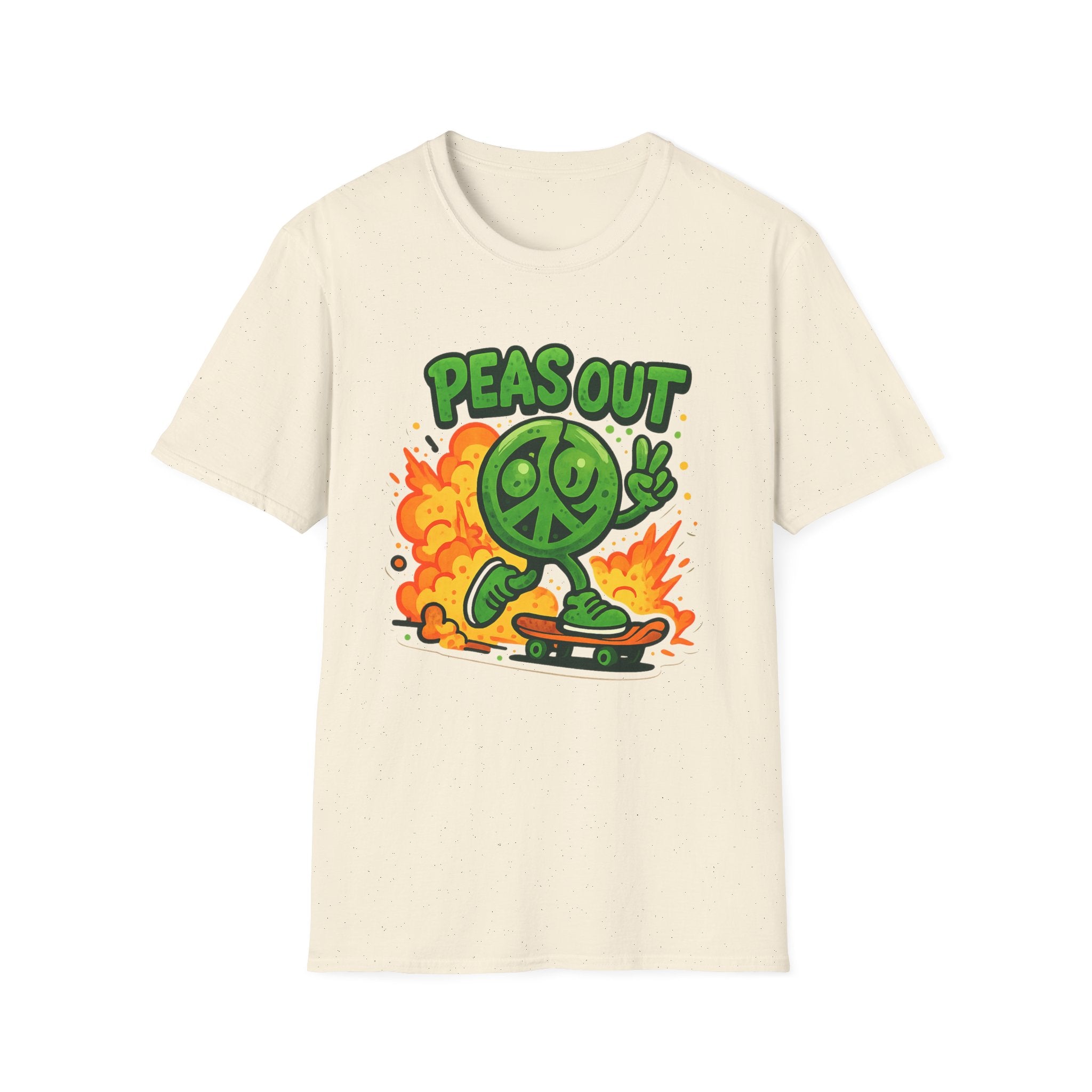 Peas Out Skateboard T-Shirt
