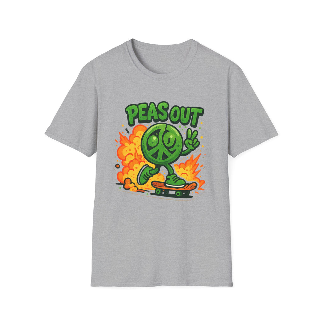 Peas Out Skateboard T-Shirt