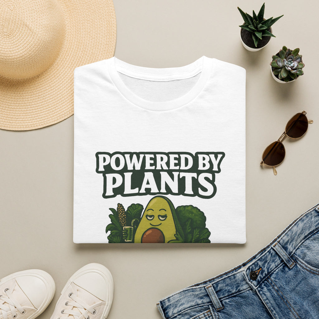 Powered by Plants and Pettyness T-Shirt