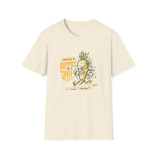 Powered by Hummus and Spite T-Shirt