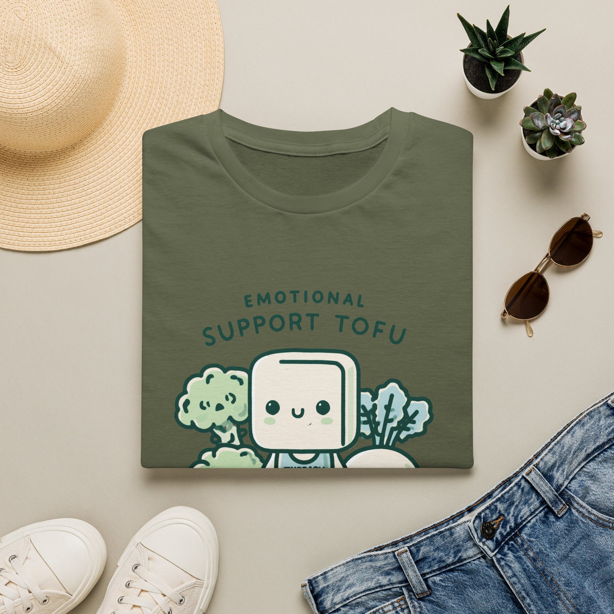 Emotional Support Tofu T-Shirt